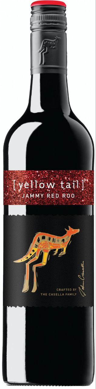 Вино Yellow Tail Jammy Red Roo напівсолодке червоне 12% 0.75 л